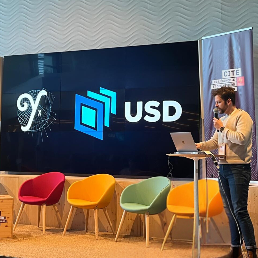 CTO Alexis Oblet presented The Yard's USD implementation strategy at Convergences 2024 conference in Montpellier.