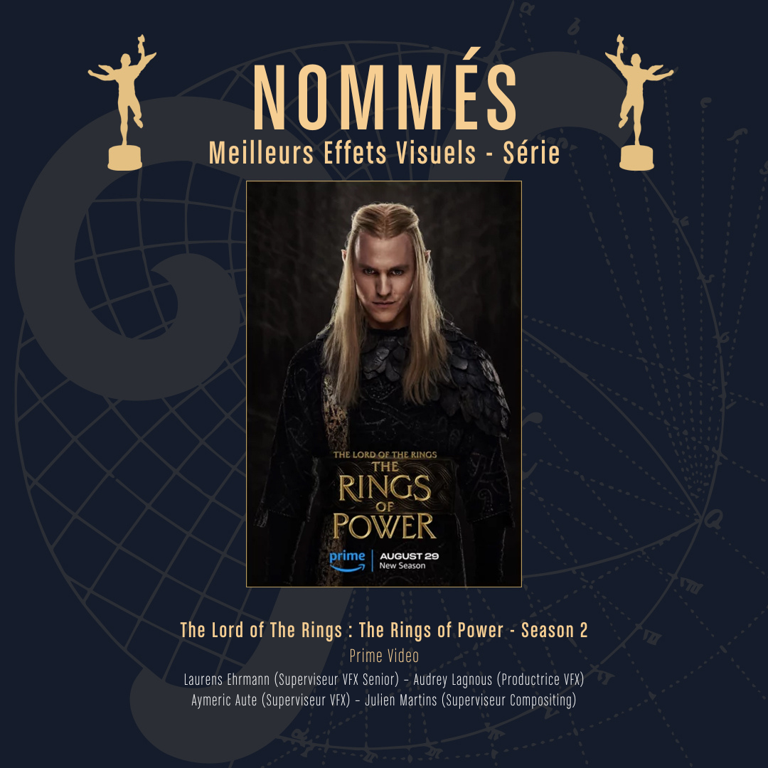 The Yard is nominated for the 2025 Genie Award in the best visual effects for a series category for its works on The Rings of Power - Season 2.