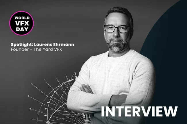 Learn more about Laurens Ehrmann and his journey to build The Yard VFX from the ground up and to develop the studio in France and internationally, with a newly opened branch in London.