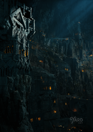 Discover the visual development and concept art of the France-based VFX studio The Yard on the series "The Rings of Power - Season 2"