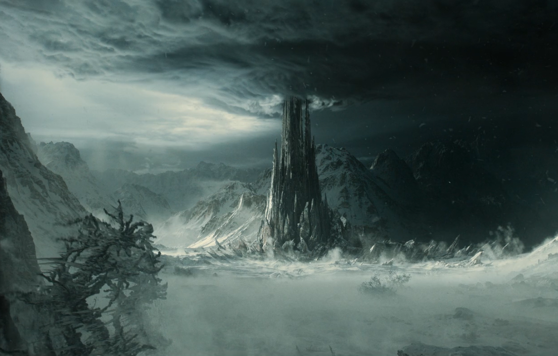 Atmospheric blast over Forodwaith in Prime Video's The Rings of Power - Season 2, crafted with visual effects by France-based studio The Yard.
