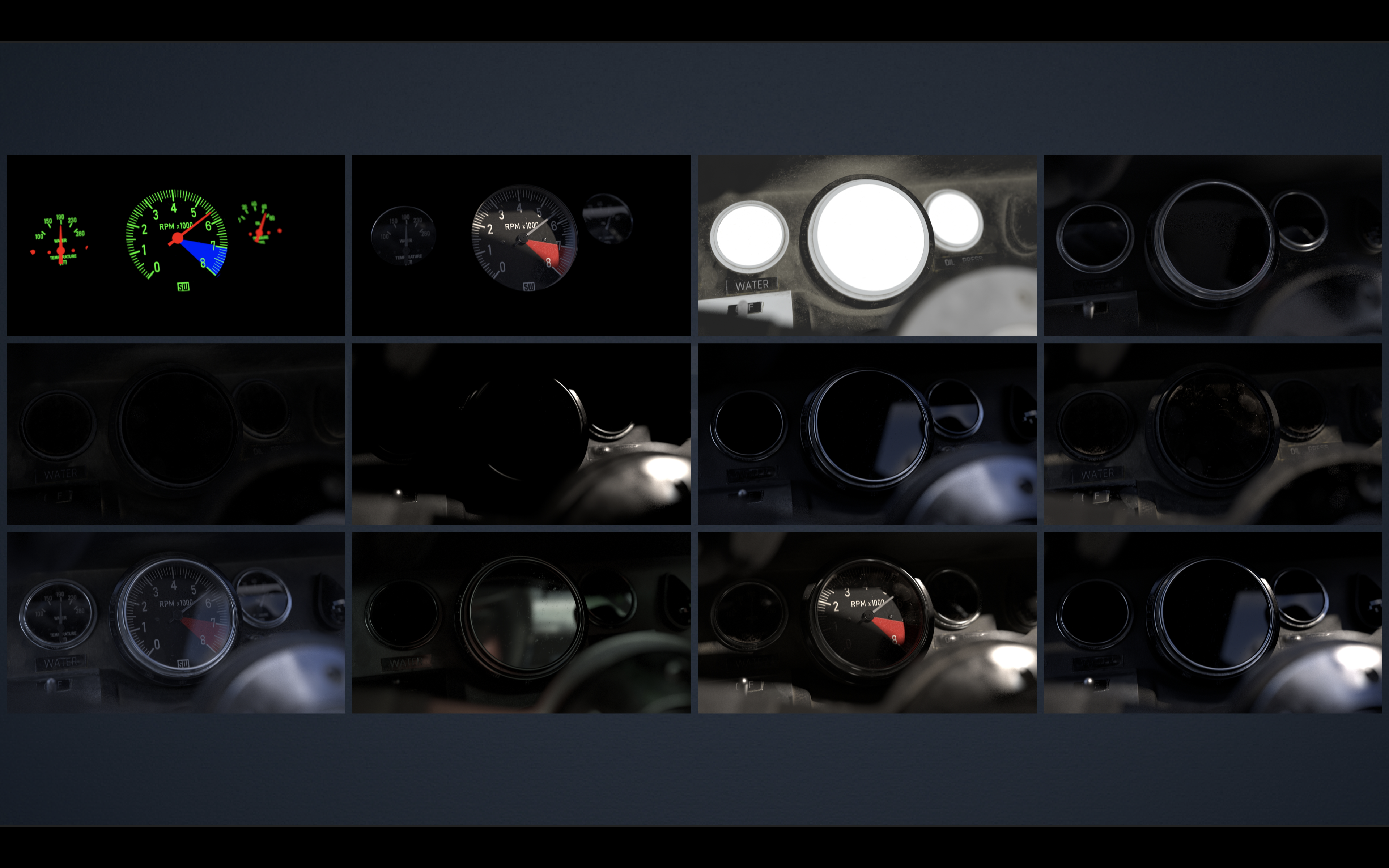 The Yard provided VFX for Ford v Ferrari including the work on the car dashboard, with counter overlays, finger prints, buttons, aso