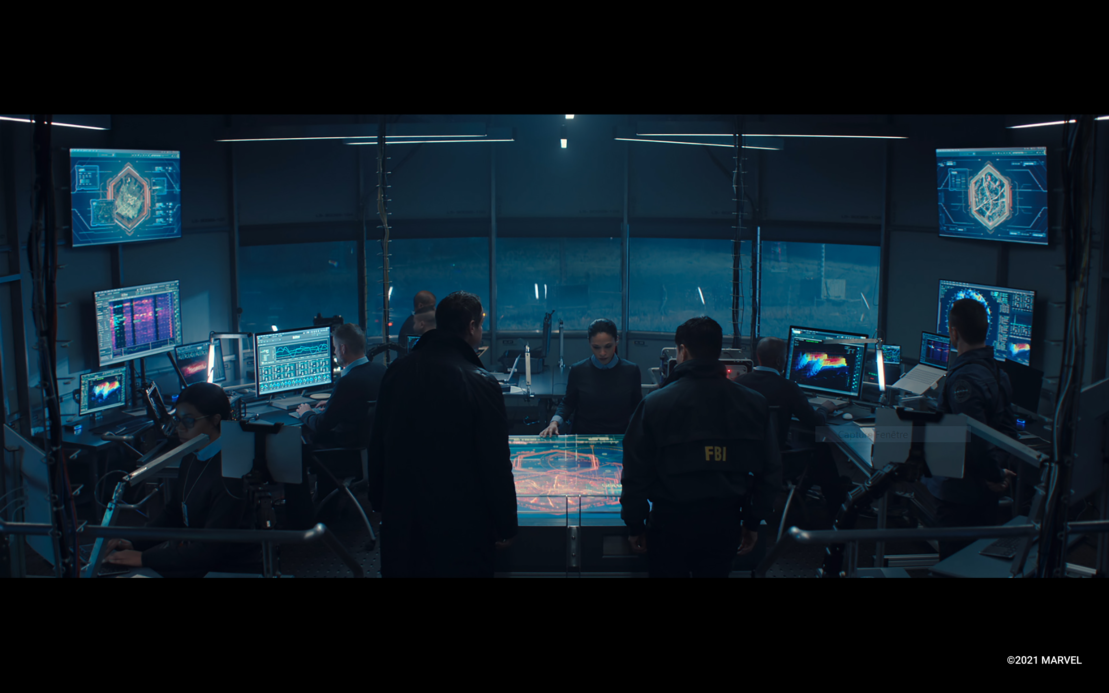 For Marvel's Wanda Vision, The Yard VFX took care of compositing, including all the screen overlays.