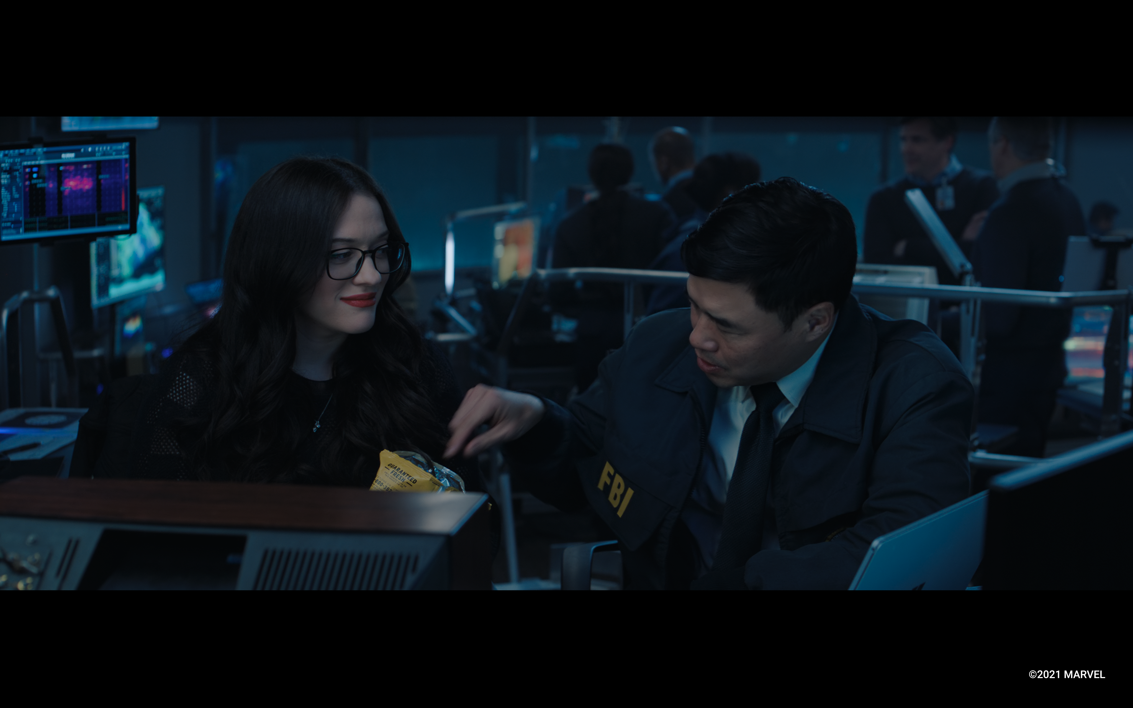 The Yard VFX provided compositing work on Marvel's Wanda Vision, including screen overlays.