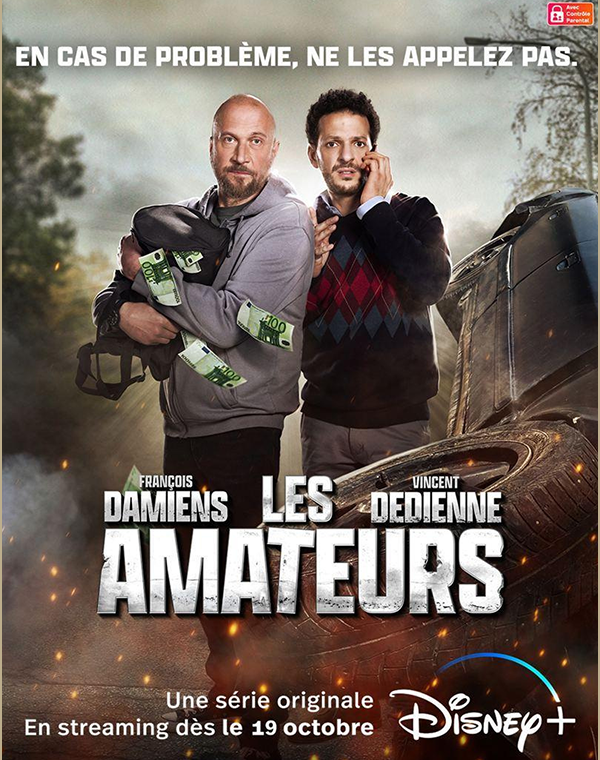 The official poster of Les Amateurs, the new Disney + series, has been unveiled, featuring VFX by The Yard.