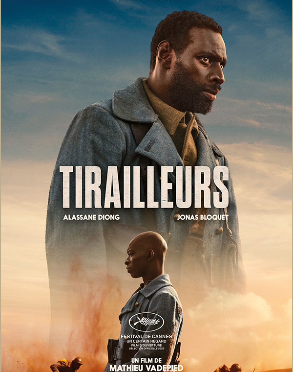 Official poster of Father & Soldier, the new feature film directed by Mathieu Vadepied, for which The Yard provided VFX.