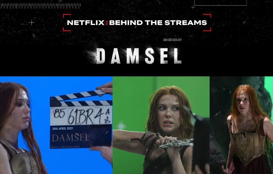 DAMSEL | Behind-The-Scenes with Millie Bobby Brown - THE YARD VFX