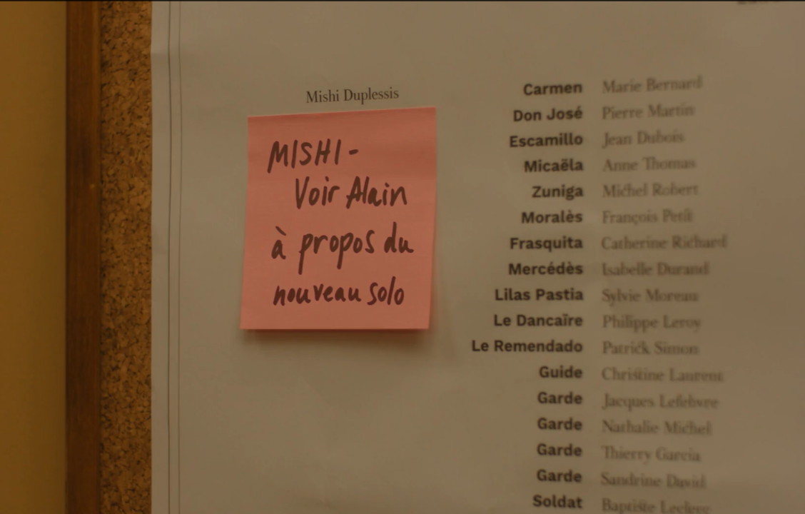 For Prime Video's series Etoile, the France-based studio The Yard took care of tiniest details such as adding post-it on announcement board.