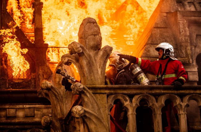 Jean-Jacques Annaud's 'Notre Dame on Fire' triumphs on TF1 with nearly 3.5 million viewers enjoying the story and the VFX made by French studio The Yard.
