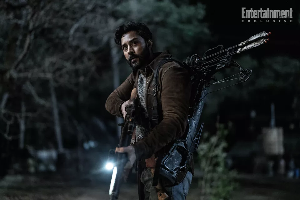 Manish Dayal as Ash on 'The Walking Dead: Daryl Dixon— The Book of Carol'. Emmanuel Guimier/AMC