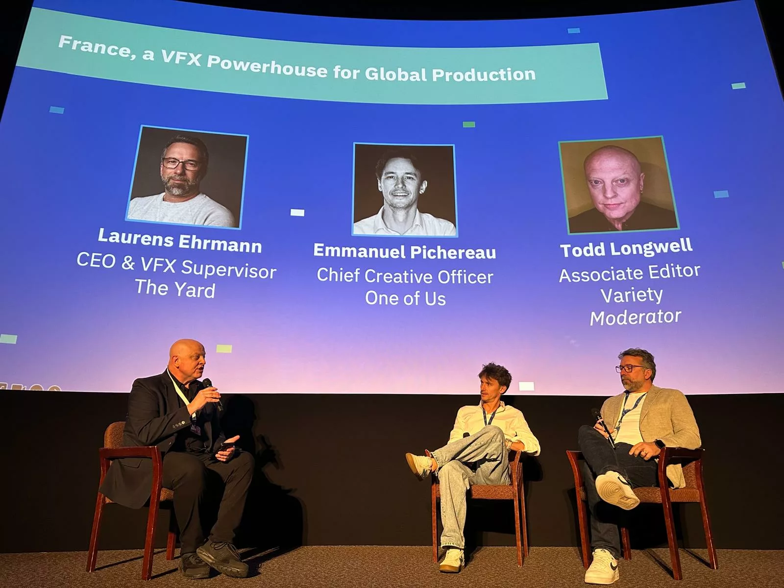 On the third edition of "U.S. Filmmaking in France: Living the French Experience", Founder and Creative Director of The Yard VFX, Laurens Ehrmann, participated in a panel discussion on the creative excellence of French VFX studios, entitled "France, a VFX Powerhouse for Global Productions"